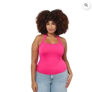 Stylish PLUS Women's Halter Top by Edited